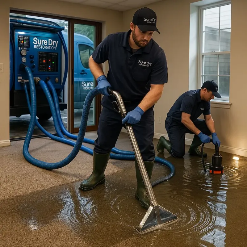 Water Extraction and Removal process in Punxsutawney, PA